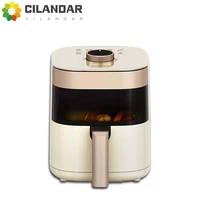 2026 New Xianke Air fryer 5L large capacity household barbecue multifunctional rotary electric fryer electric oven
