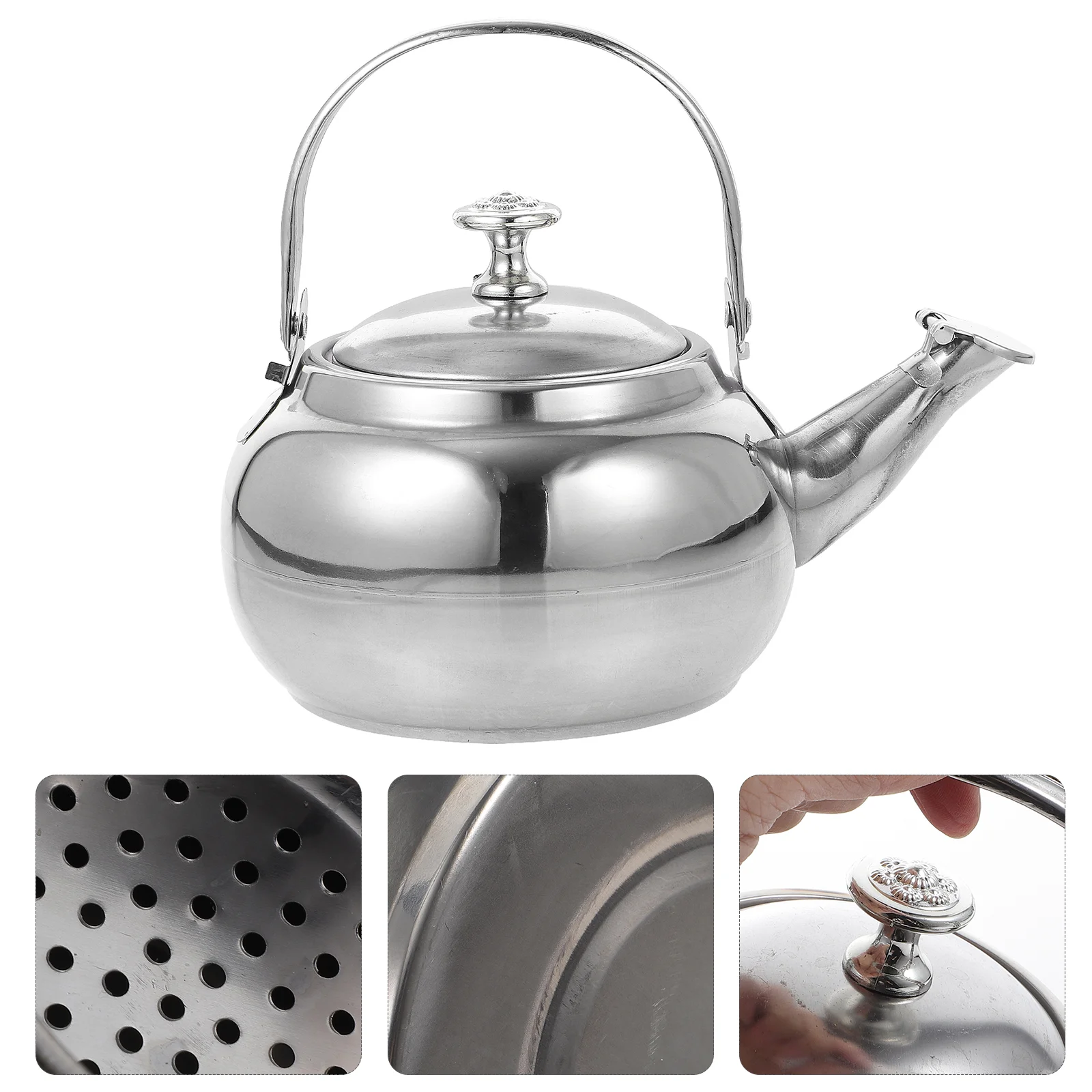 

Stainless Steel Water Water Water Coffee Pot Water Heating Coffee Pot Oolong Water Kettle Jug With Infuser Filter