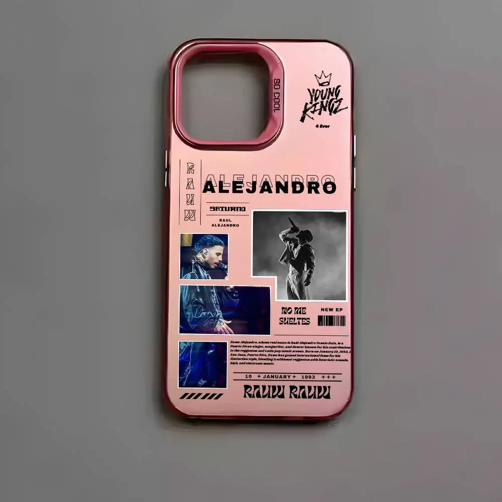 Multicolor Matte Metallic Aurora Singer Phone Case