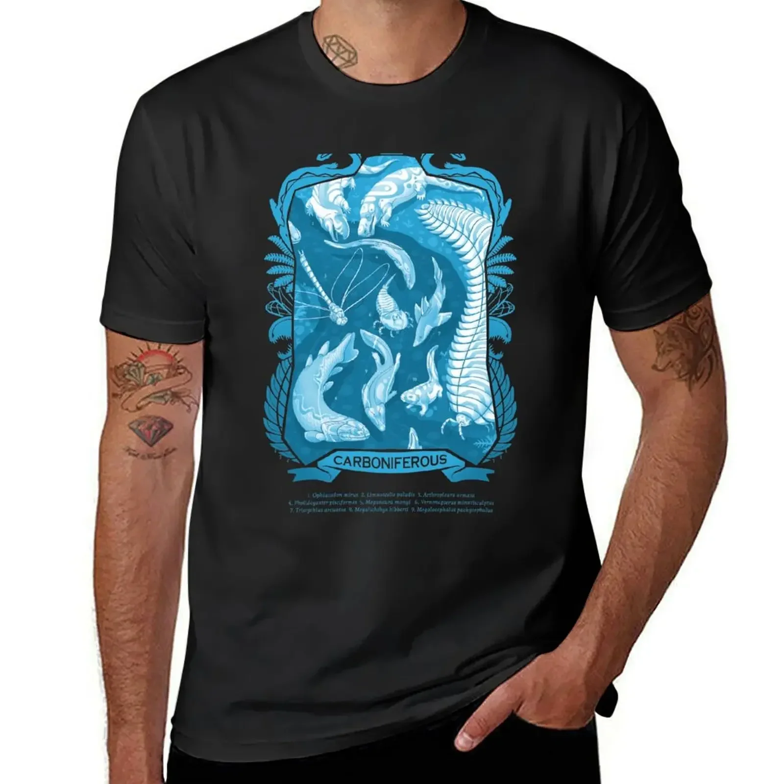 

CARBONIFEROUS T-shirt hippie clothes quick-drying plain black t shirts men
