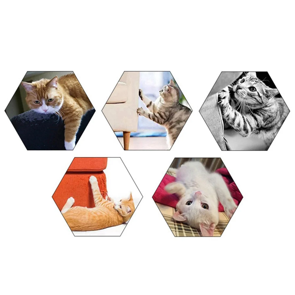 Title 3, Cat Scratch Mat Pet Kitten Corrugated Paper Boa...