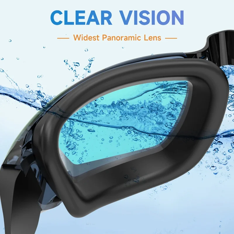 Professional Swimming Goggles Men Women Waterproof Anti-Fog UV Protection Pool Swim Glasses for Adults Water Eyewear Adjustable