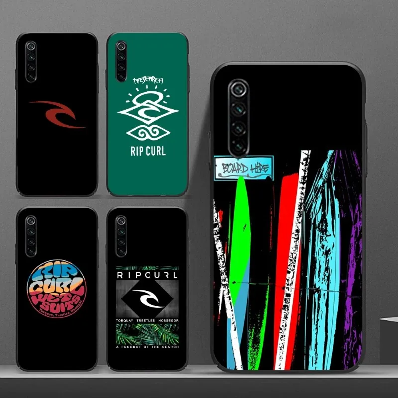 Surf Live Search R-Rip-Curl Custodia Per Telefono Per Realme Gt Neo 3 2 10 9 8 7 Pro X50 X2 C35 C33 C31 C30 Cover Nera Per Telefono