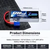 2pcs Zeee 3S Lipo Battery for FPV Drone 11.1V 120C 5200mAh EC5 Plug for RC Car Quadcopter Boat RC Airplane Model RC Parts дрон 2