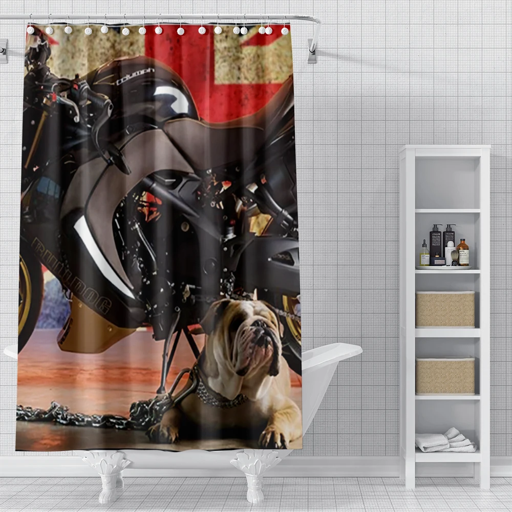 home shower curtains for bathroom Landscape animals waterproof fabric bathroom Curtains modern shower curtain 180x200 240x200 4