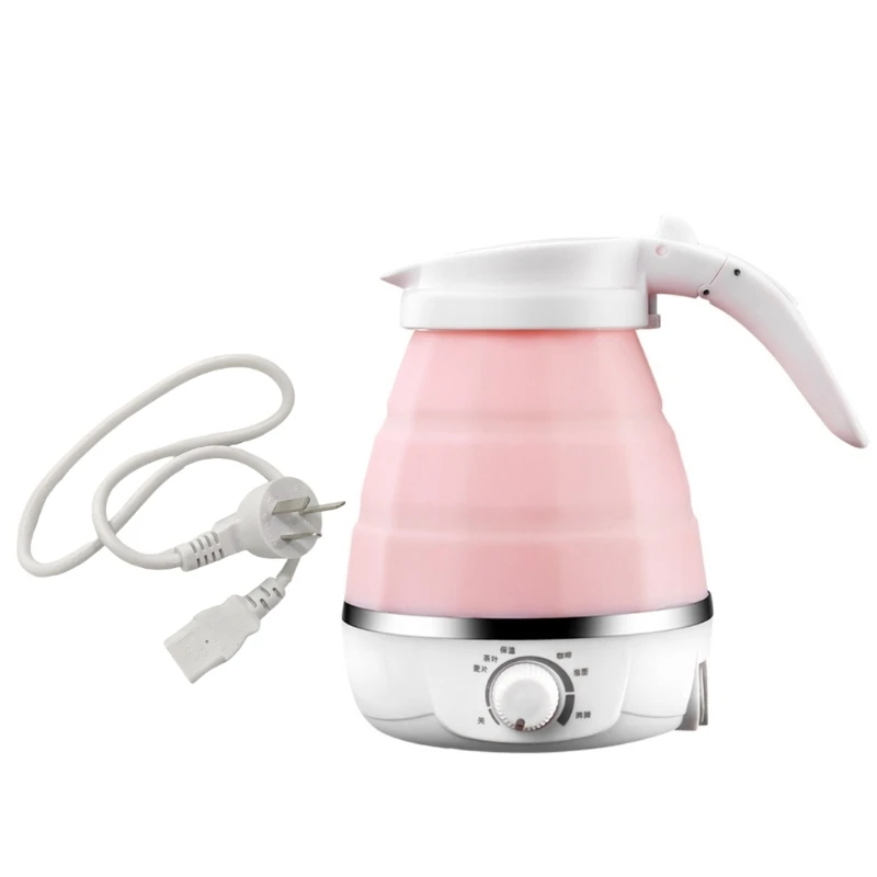 Portable Folding Electric Kettle 220v 850w Automatic Fast Boiling
