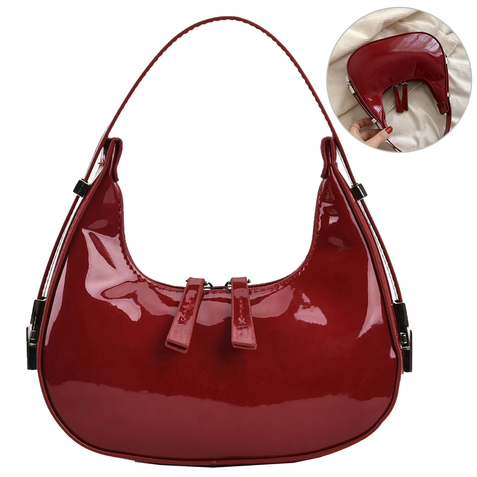 Muriel’s Vintage Charm | Leather Shoulder Bag