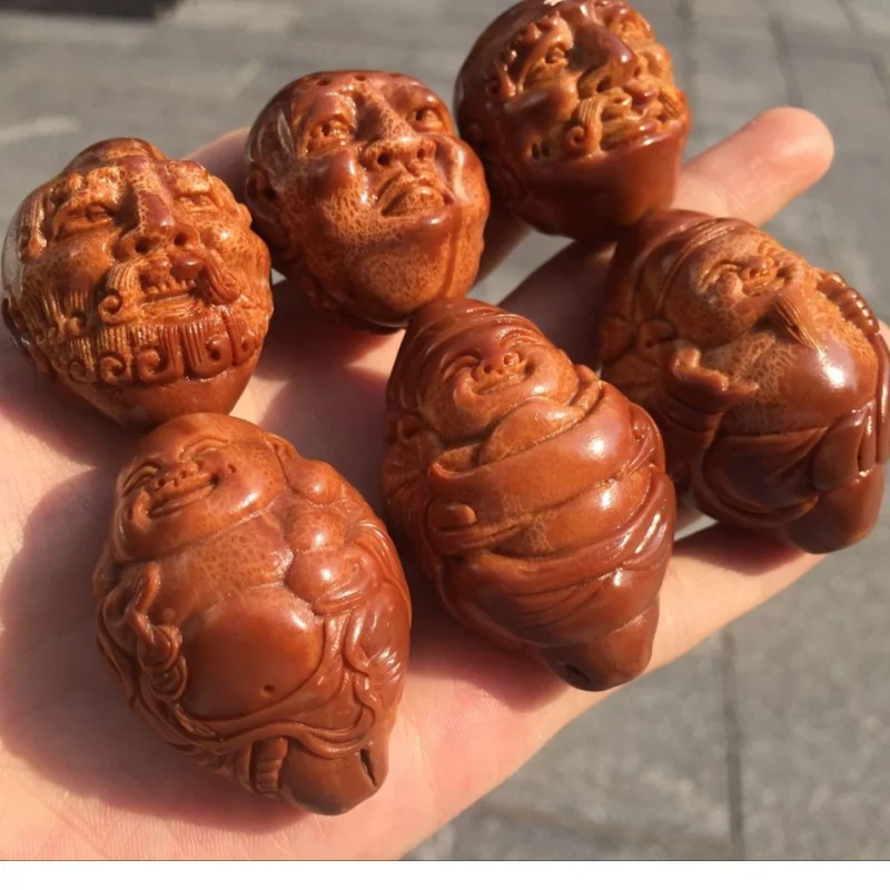 

Заводская поставка, большие оливковые вырезки Maitreya Buddha Plaything