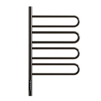 เครื่องอุ่นผ้าเช็ดตัวไฟฟ้าเกรดโรงแรมพร้อมตัวจับเวลาติดผนังอุ่น Bath Rack เครื่องเป่าและเครื่องทําความร้อนชั้นวางผ้าเช็ดตัวสําหรับห้องน้ํา 1
