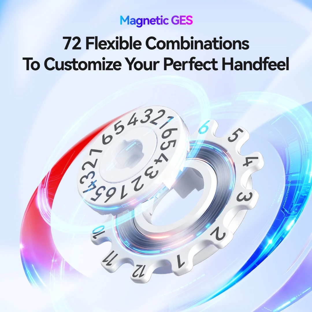 GAN i4 스마트 큐브 356i4 3x3x3 마그네틱 스피드 큐브 스티커리스 3x3 스피드 큐브 전문가용 매직 큐브 i4 퍼즐 장난감 (GAN 큐브용)