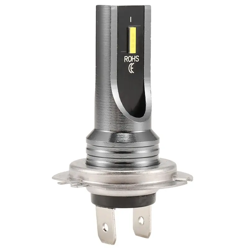 P-프리미엄-2Pcs 자동차 H7 LED 전구 헤드 라이트 램프 화이트 6000K 80W CSP 칩 6SMD 오토바이 안개 램프 1860 16000LM 러닝 라이트