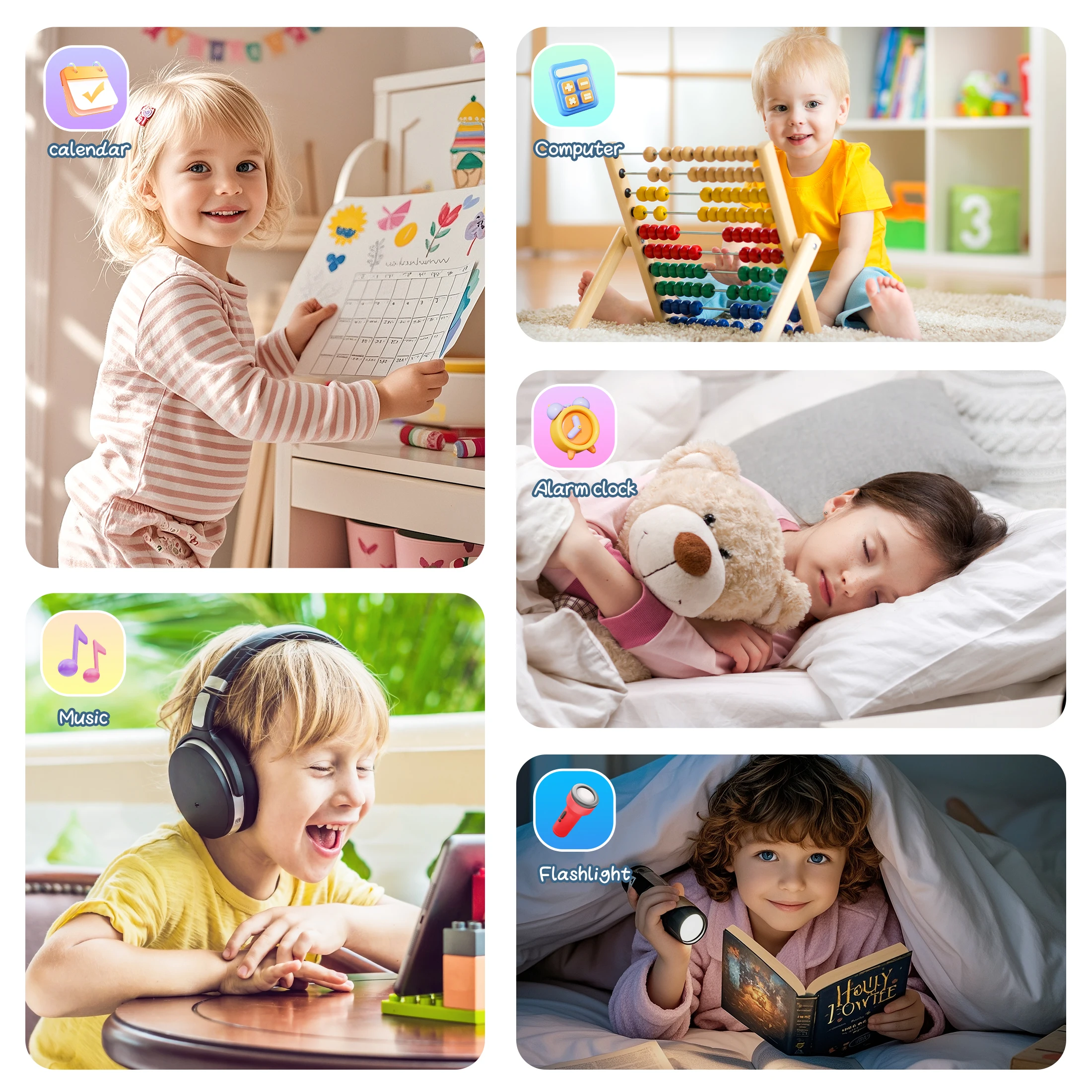 2025 New Kids Toy Game Watch HD Touch Screen Camera 26 Games Sleep Monitoring Alarm Clock Calculator Birthday Gift Boy Girl 5