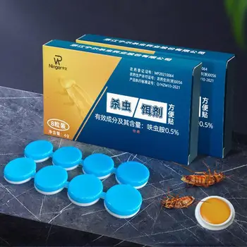 8 قطعة/الوحدة فعالة صرصور القاتل الطعم ملصق الطعم المبيدات الحشرية الخاصة علة خنفساء رفض مكافحة الآفات - Image 2