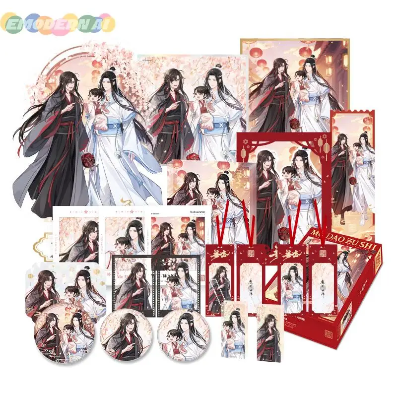 

Аниме Mo Dao Zu Shi Lan Wangji Wei Wuxian Series стенд фигурка модель пластина MDZS Shikishi значок-подвеска Косплей коллекция