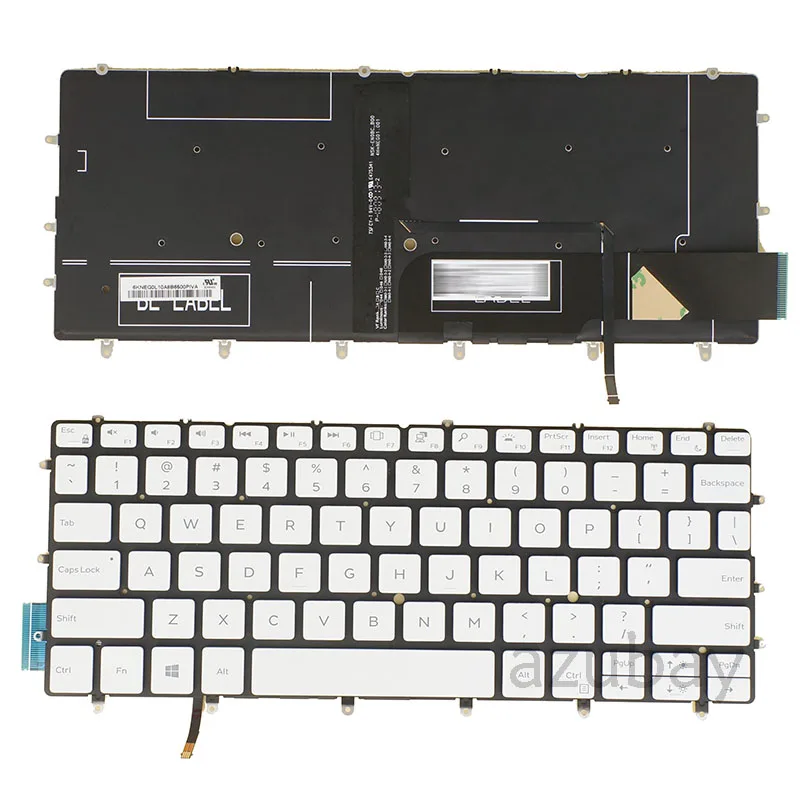 Replacement Keyboard Keys For Dell XPS 13 9343, 9350, 9360 Laptops – UK Backlit Keys