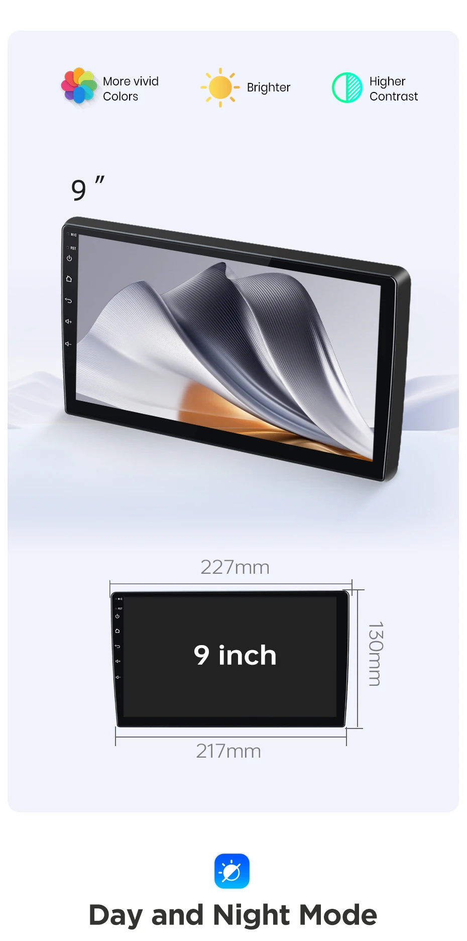 Junsun Wireless CarPlay Android Auto Autoradio für Peugeot 508 508SW 2011 2012 2013-2018 GPS Navi SWC FM BT Plug and Play Stereo – Detail 14