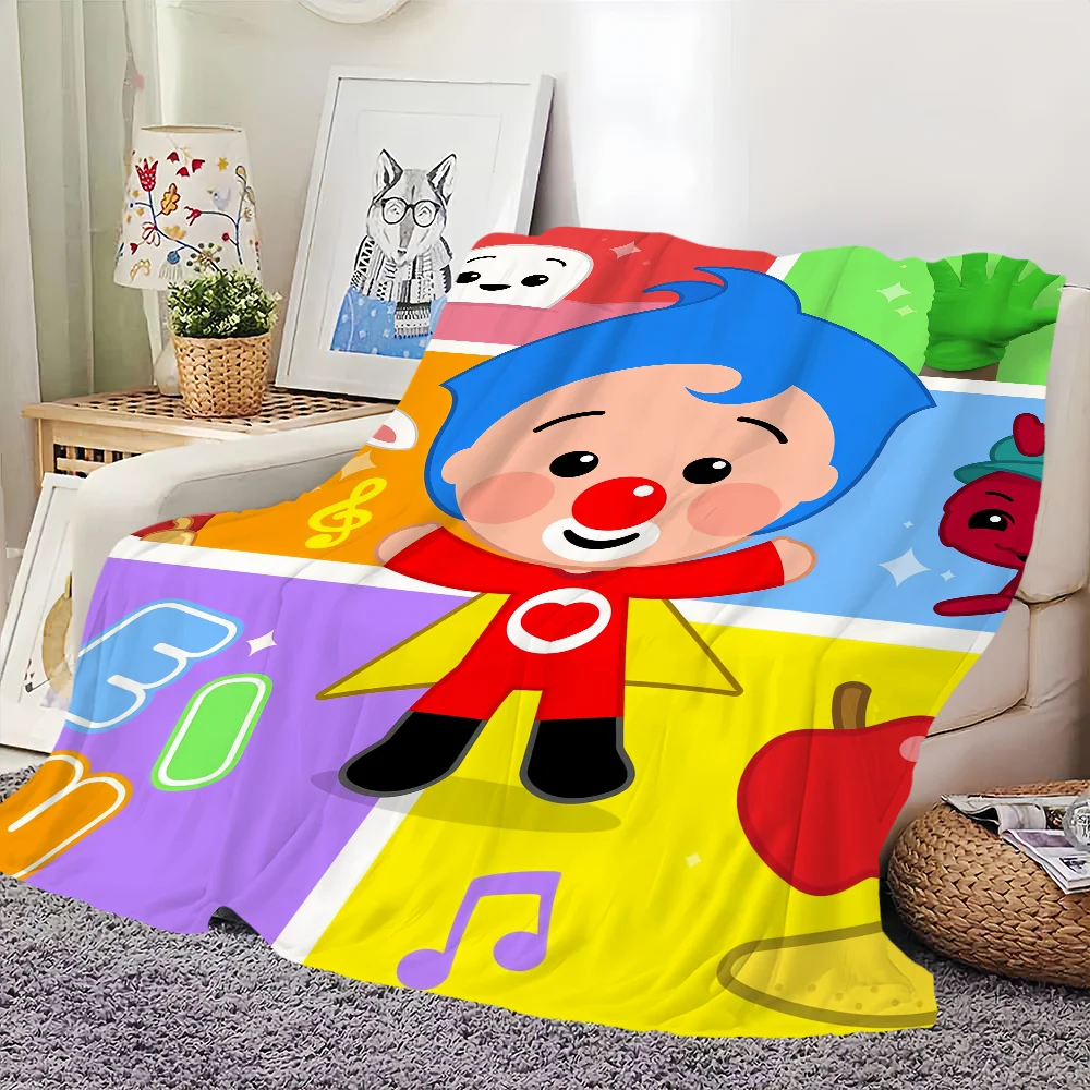P-Plim Cute Blanket Comfortable skin friendly soft sofa living room bed bedroom blanket suitable for travel and gifts 5