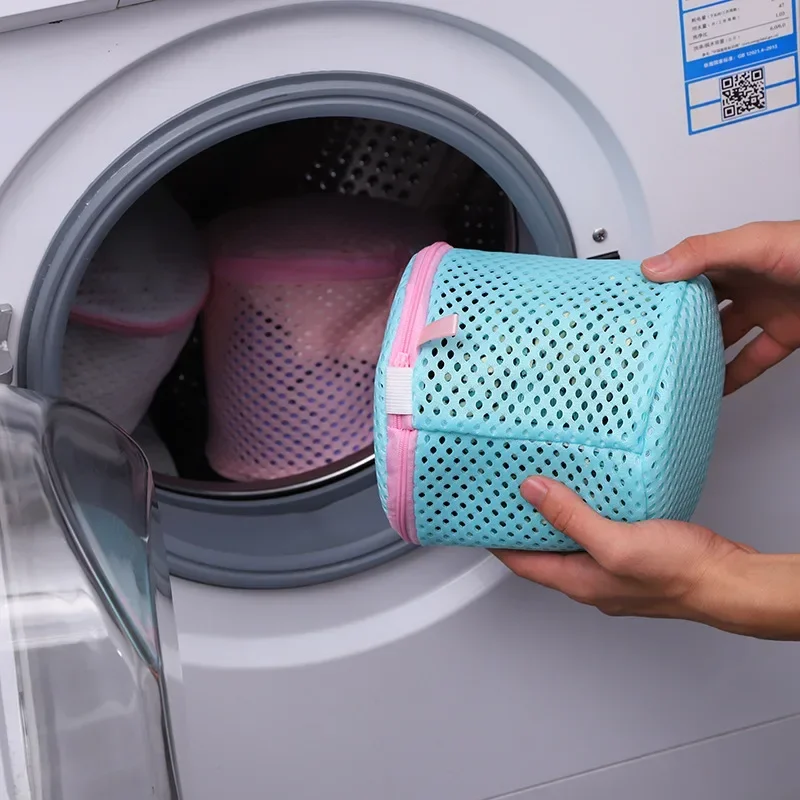 Net Bra Washing Machine Mesh Bag Laundry Accessories of Products Cover Container Bust for Socks Underwear Dirty Clothes Travel 2