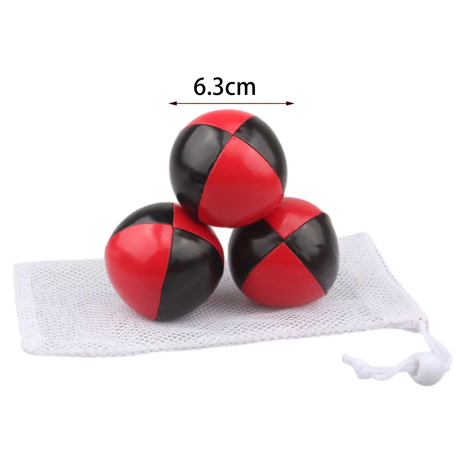 3 Pieces Juggling Balls Set for Beginners Portable Easter Basket Stuffer Soft Hand Throwing Juggling Toy Balls for Park Activity