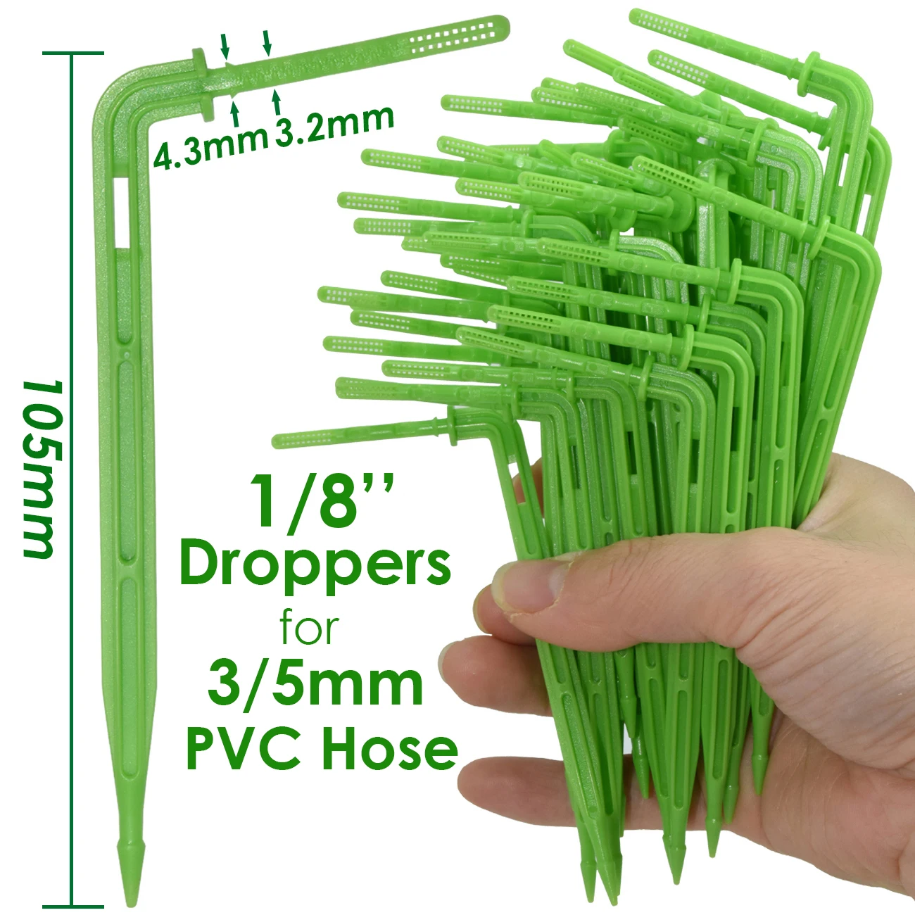 KESLA Solar Power Automatische Bewässerung Tropfbewässerungssystem Kit 4/7 mm bis 3/5 mm Schlauchpfeil für Garten Topfpflanze Bonsai Balkon – Detail 4