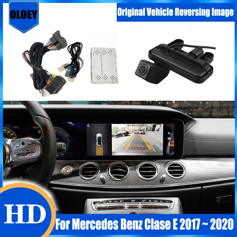 

For Mercedes Benz Clase E 2017 2018 2019 2020 Rear View Reverse Camera Interface Original Screen Decoder