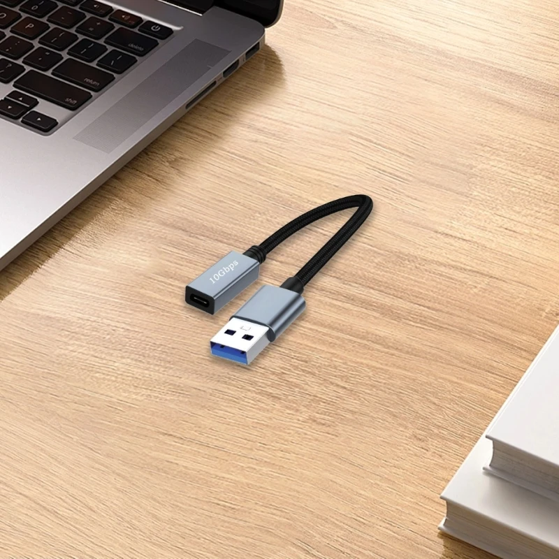 

Type C to USB 3.1 Gen2 Cable Data Transfer Converter Adapter for Phone