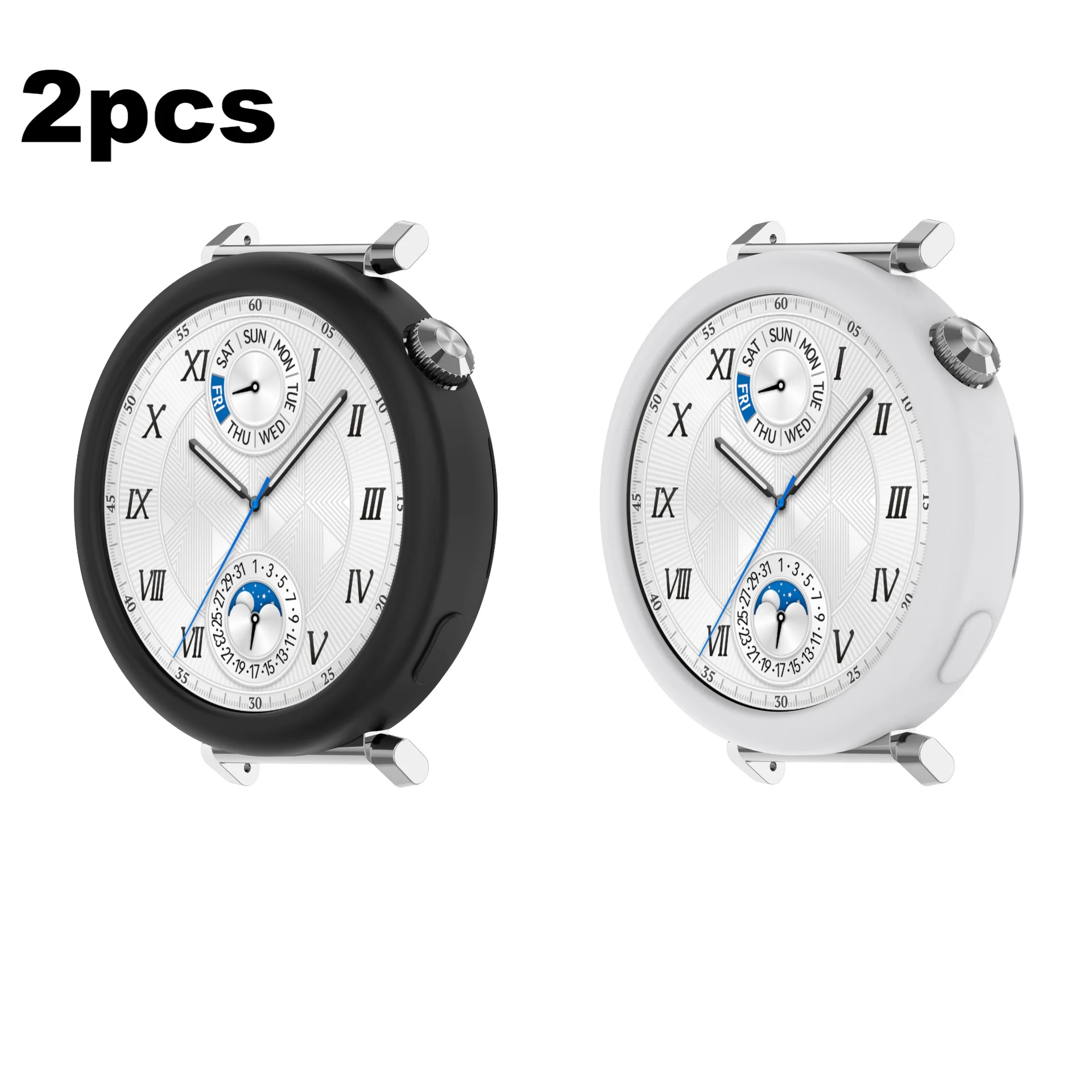 Premium Silicone Watch Case - Soft Protective Cover and Accessory