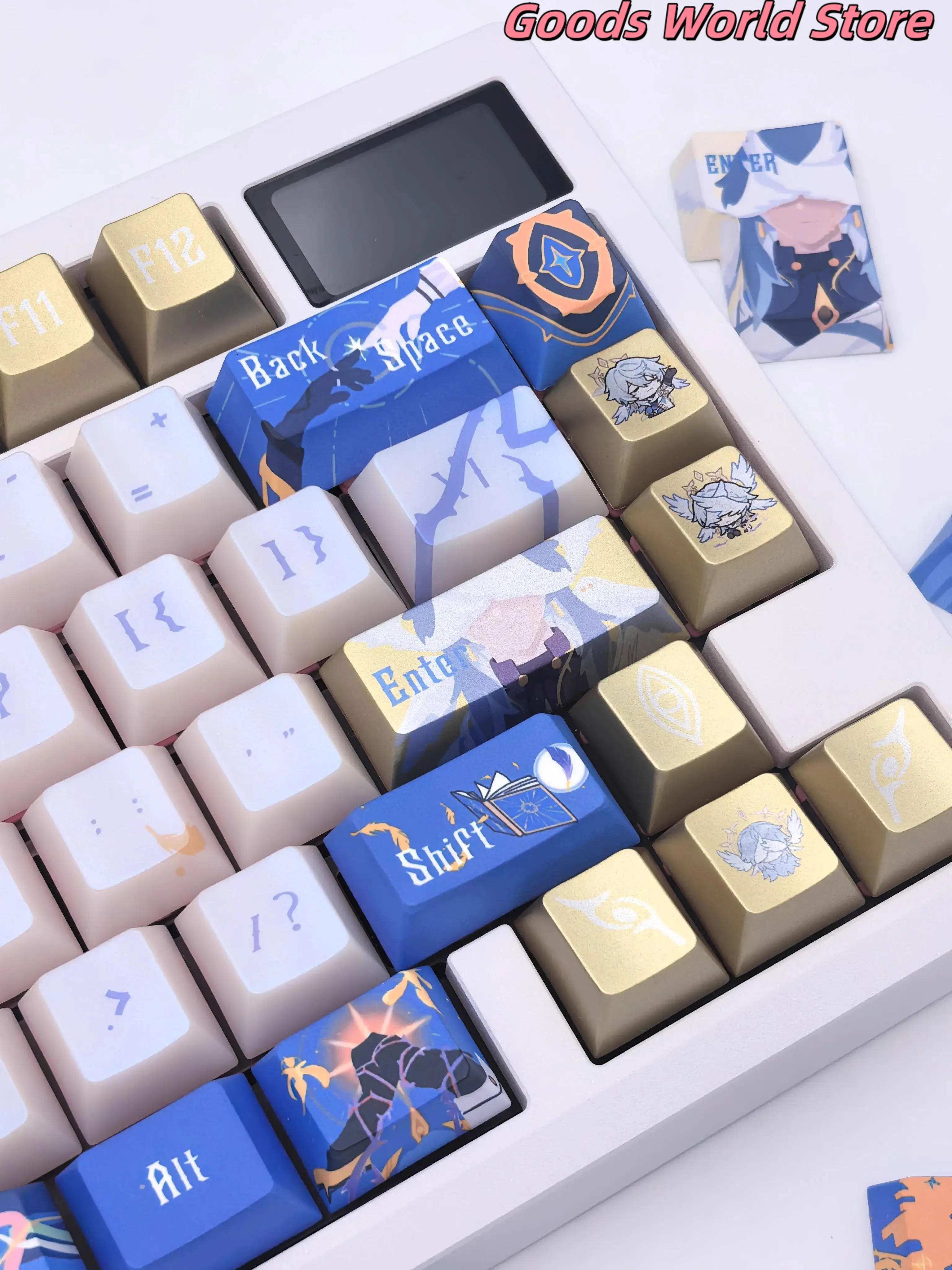 日曜日 Jingyuan アベンチュリンキーキャップセット mIHOYO Honkai