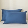 2 pieces set 50*65 50*70 50*75 50*90cm White 100% polyester Bed USA Standard Queen King Size PillowCases Covers 2