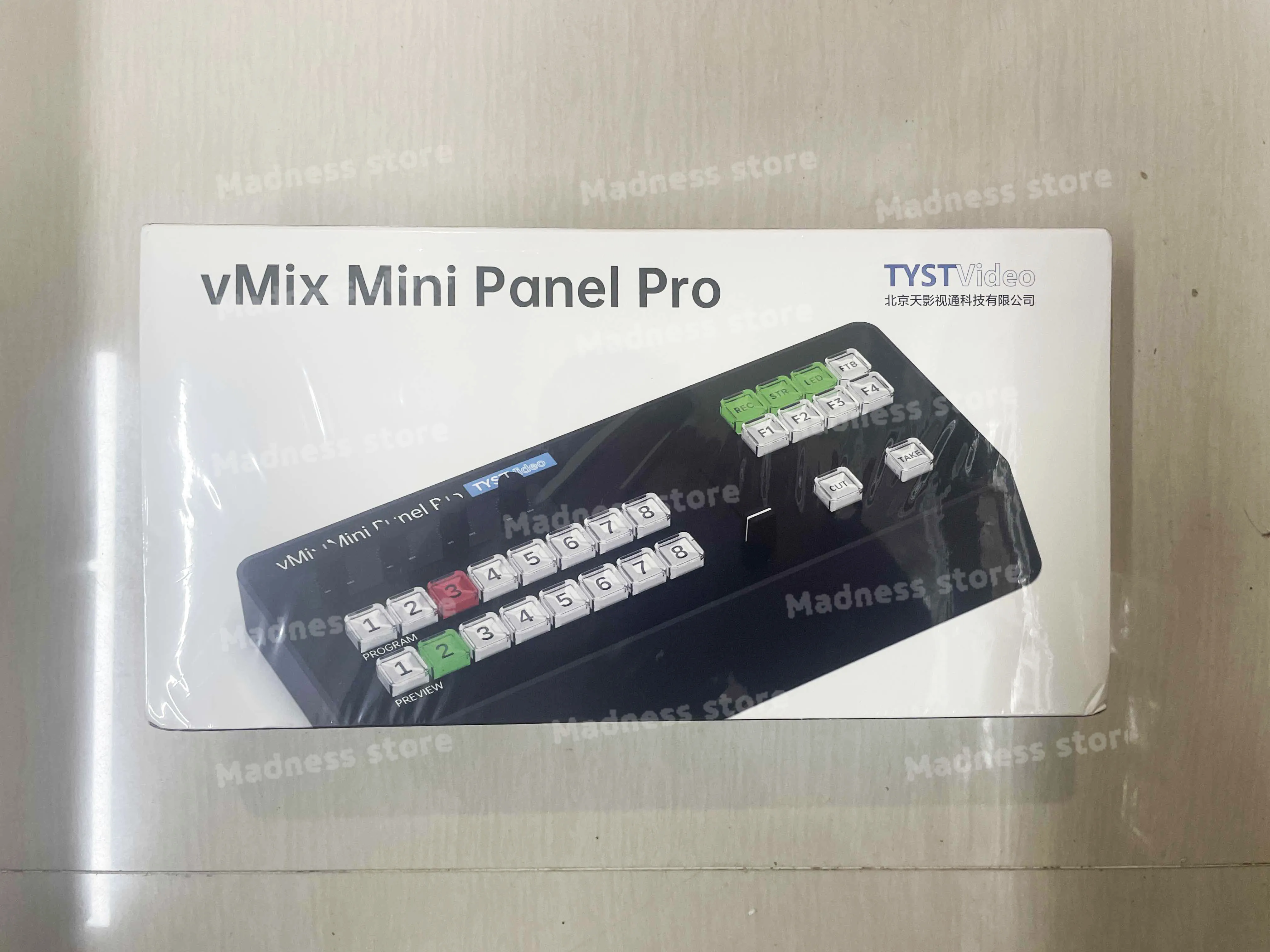 TYST Video Vmix Mini Pro Switcher BDM Control Panel MIDI2.0 Video Recording Swit