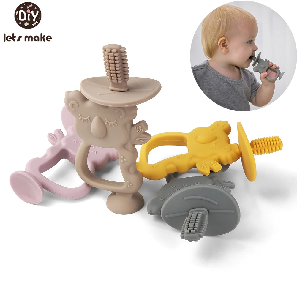 1PC Baby Soft Toothbrush BPA Free Silicone Infant Tooth Teeth Clean Brush Food Grade Silicone Babes Oral Health Care Kid Items