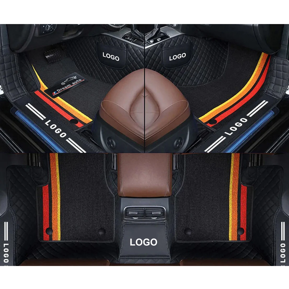 

Customized Car Floor Mats For Chevrolet All Models Orlando Traverse Trax Volt Carpet Car Foot Pad Auto Interior Accessories