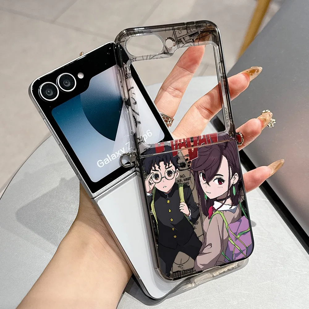 Anime Dandadan Hot Phone Case | Semi-Transparent Foldable Soft TPU Cover