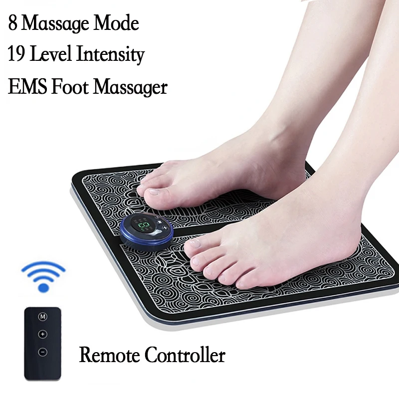RemoteEMSFootMassagerPadPortableElectricMuscleStimulationMassageMatImproveBloodCirculationReliefPainRelaxFeet-AliExpress66