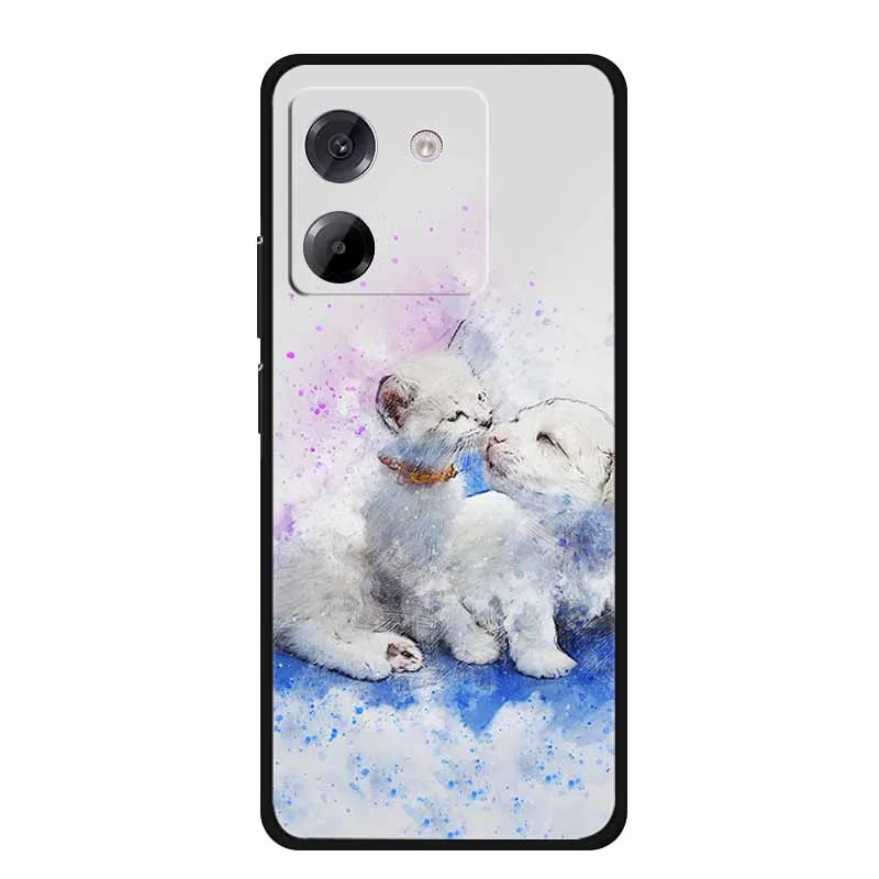 Silicone Cartoon Soft Bumper Phone Case with TPU Protective Cover