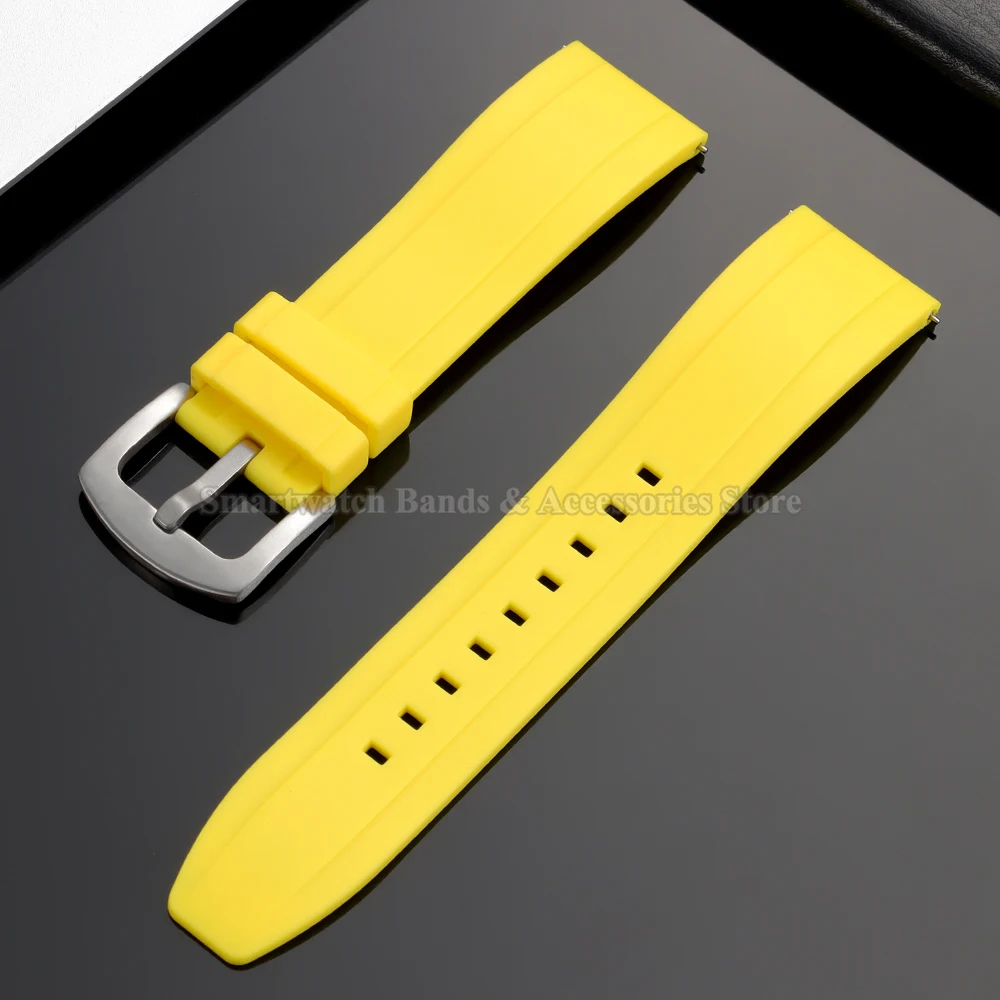 Silicone Quick Release Watch Strap - Universal Wrist Band for Smartwatch Accessories