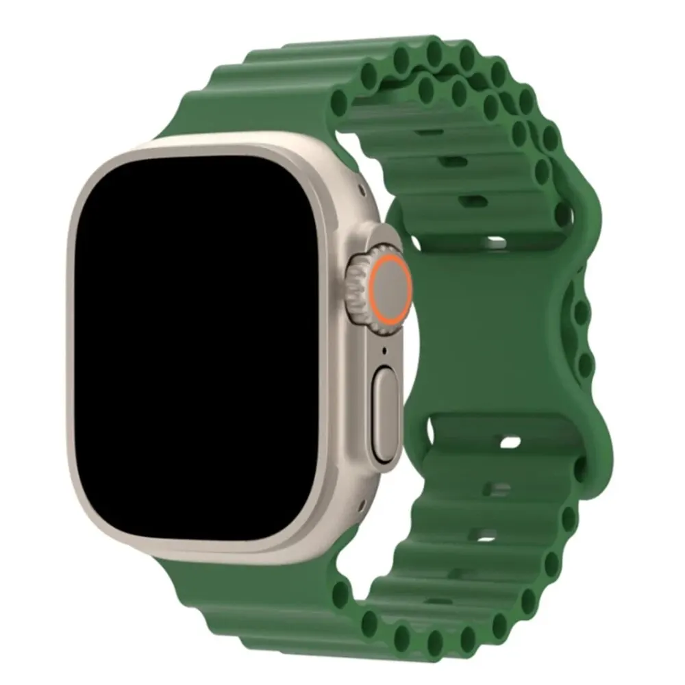 Sport Ocean Silicone Strap for Apple Watch - Premium Wristband Bracelet