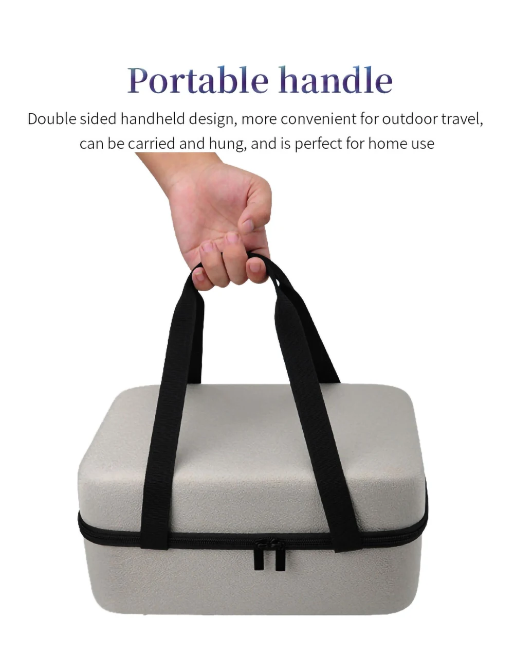 Portable Projector Bag for XGIMI H6 Projector Hard Box for H6 Protect Outdoors Travel Carrying Case