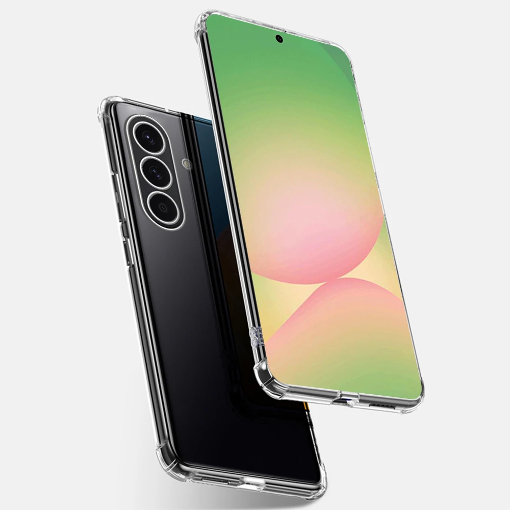 Shockproof Clear Silicone Soft Phone Case - Crystal Protection Cover
