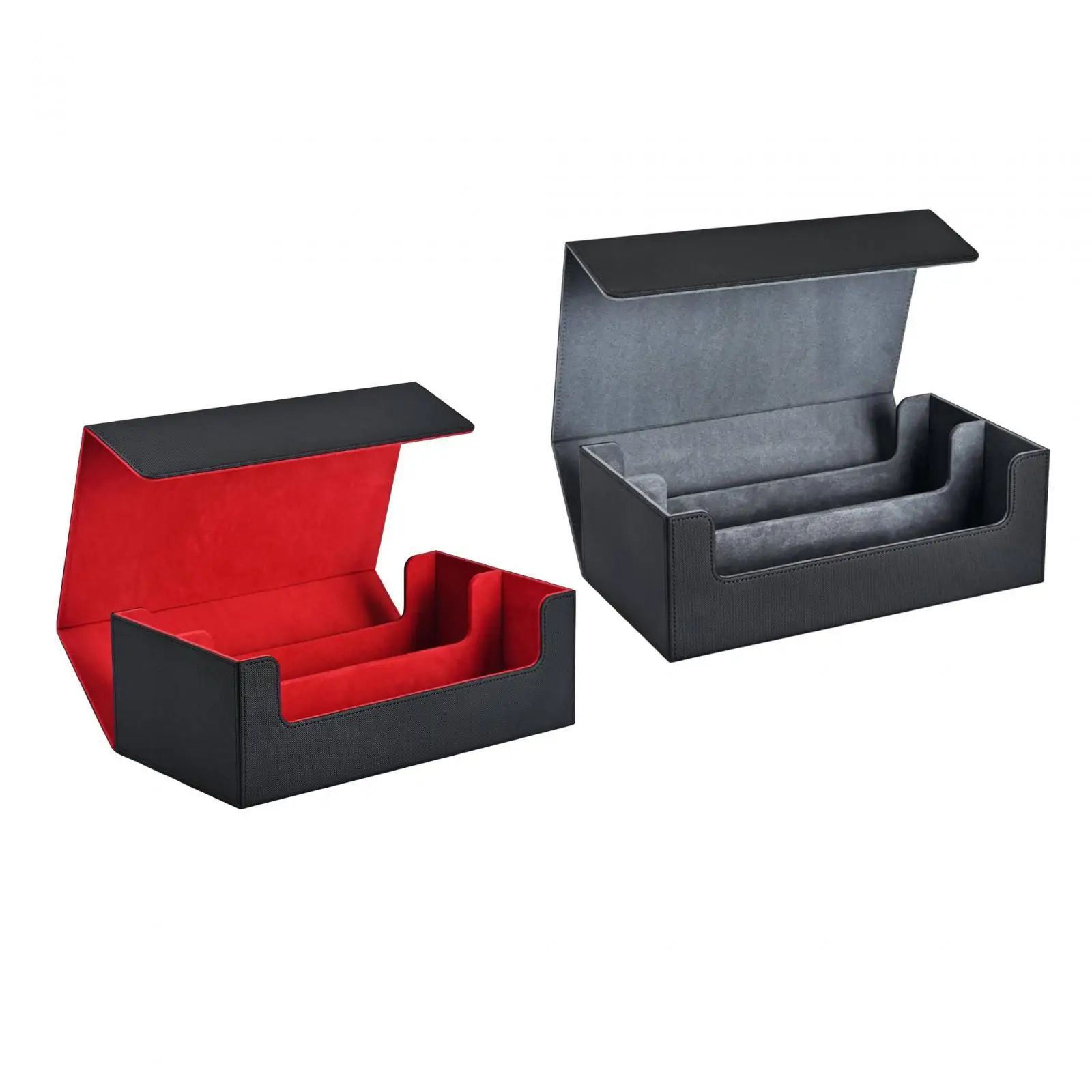 

1200+Card Deck Box Card Protection Holder Cards Protector Container Closure Card Deck Storage Box Organizer for Basketball Cards