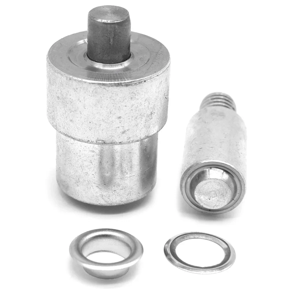 Metal Eyelet Grommet Mold Hand Press 1 Set 4mm-20mm for Sewing