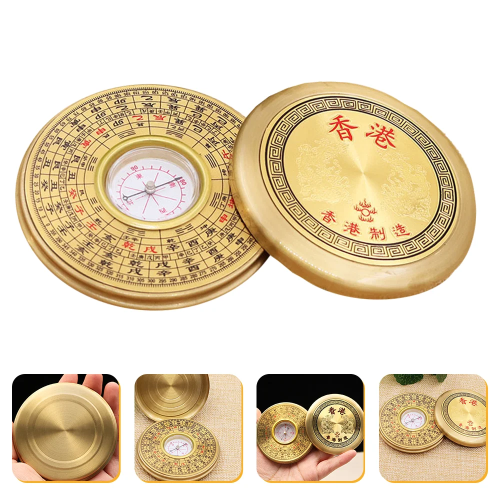 

Hiking Alloy Survival Compass Portable Pocket Watch Type Camping Vintage Compass Outdoor Travel Tactical Tool with Waterproof
