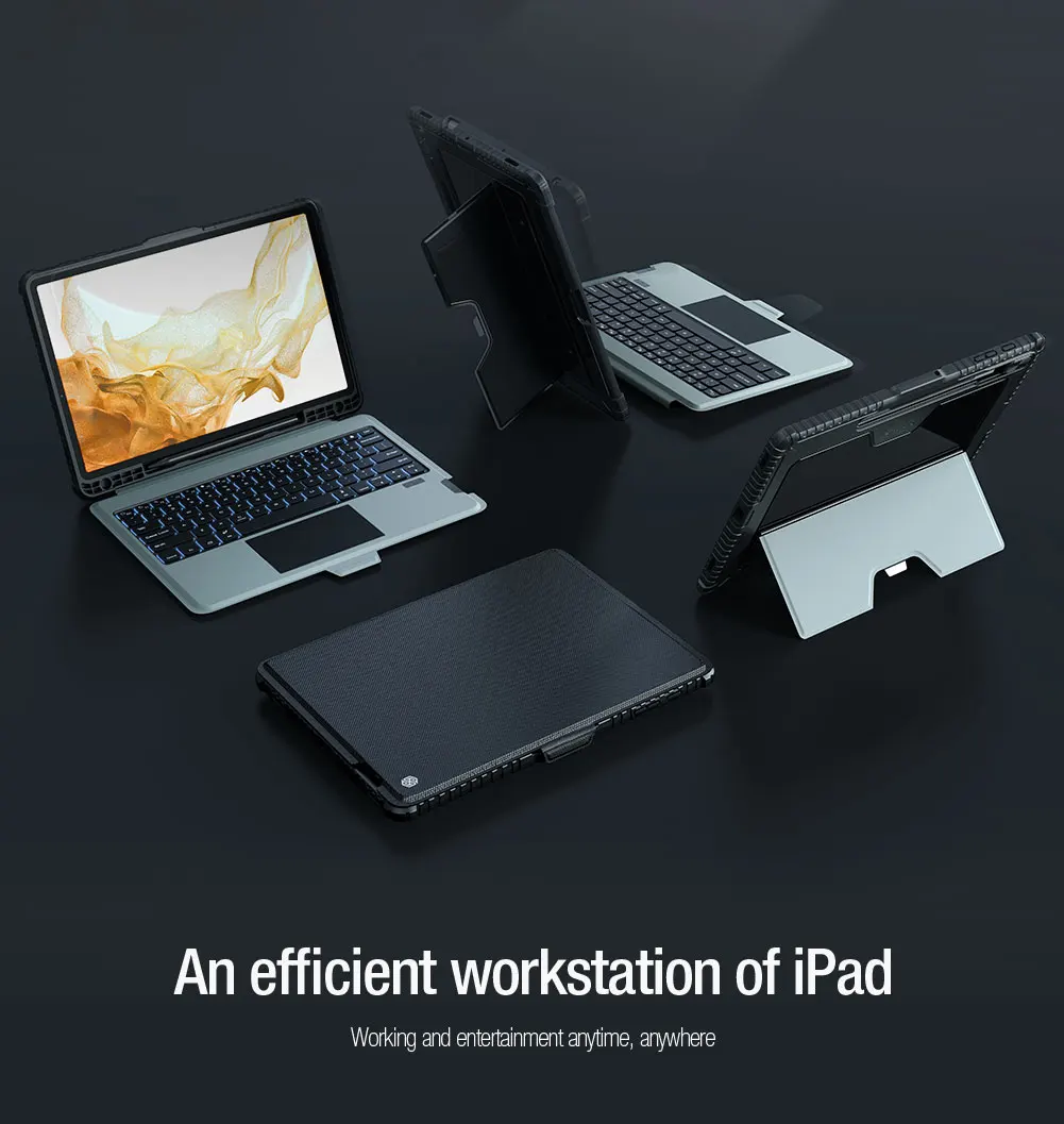 Capa de Teclado para Samsung Galaxy Tab,