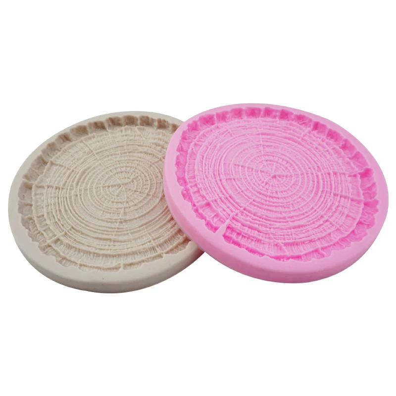 Stump Shape Silicone Fondant Mold – 3D Tree Trunk Chocolate Cake Baking Mold, Non-Stick... - SKU SSSM1532 - UGI Packaging