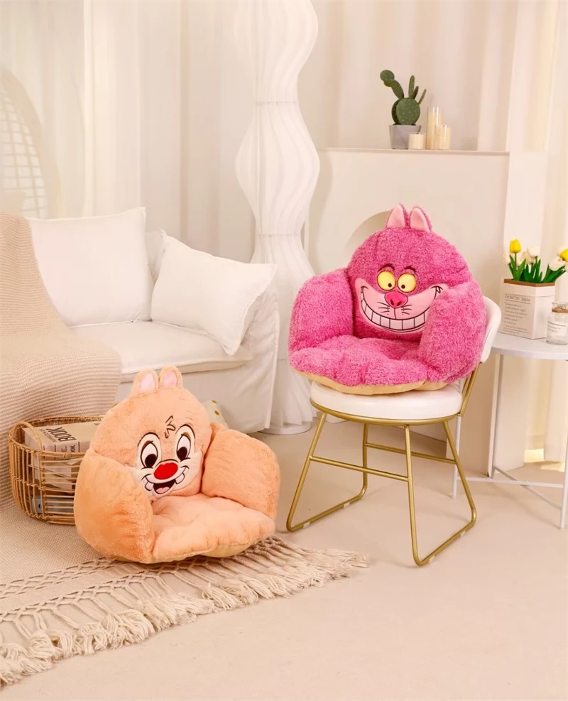 Kuromi My Melody Plush Lovely Seat Cushion Stitch Sitting Cushion for Chair Non-Slip