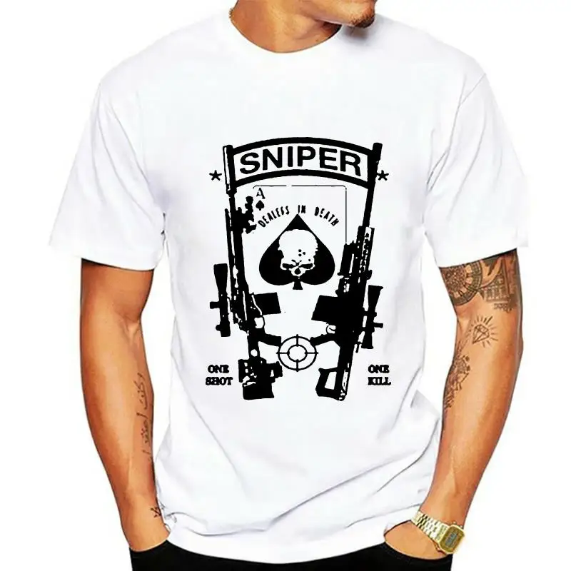 2022 Vendita Calda 100% Cotone Militare T-Shirt Black Ops Sniper Special Ops Duty Chiama Tee Summer Style Tee Shirt(1)