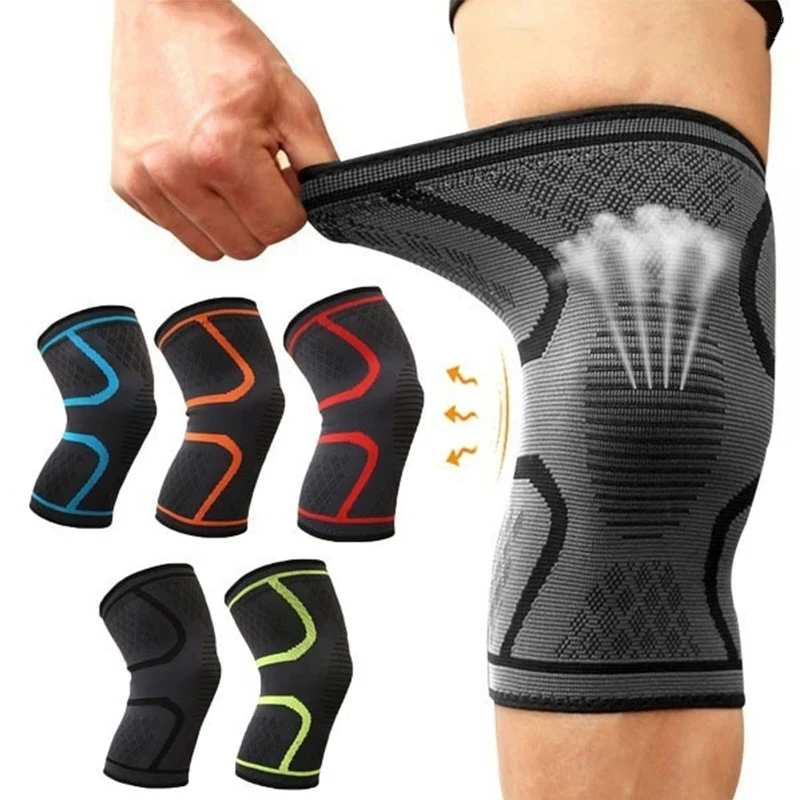 Knee Brace Knee Compression Sleeve for Knee Pain Running Weightlifting