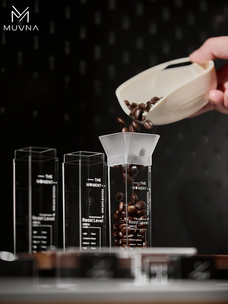 ميزان MUVNA الإلكتروني، صينية اسبريسو، شاشة LED، و...