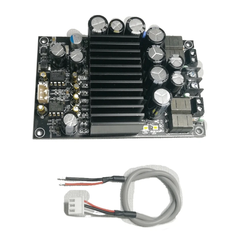 

Upgraded Version TPA3255 Class D Digital HiFi Amplifier Board 2.0 Dual Channel DC19-40V 300W+300W Strong High Power 600W