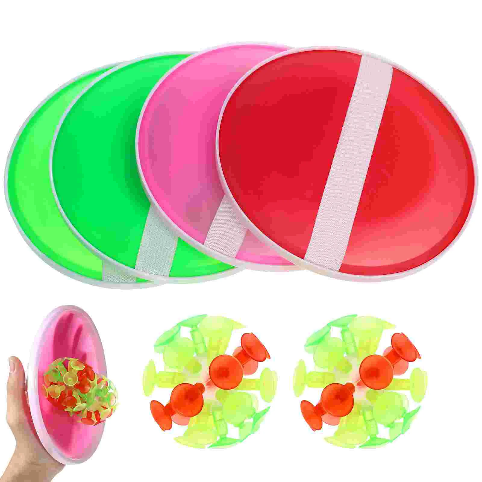 Toy Sticky Cricket Sucker Ball Throw and Catch Interactive Toy Stick Ball for Children Blue Stick Sticky Ball 3
